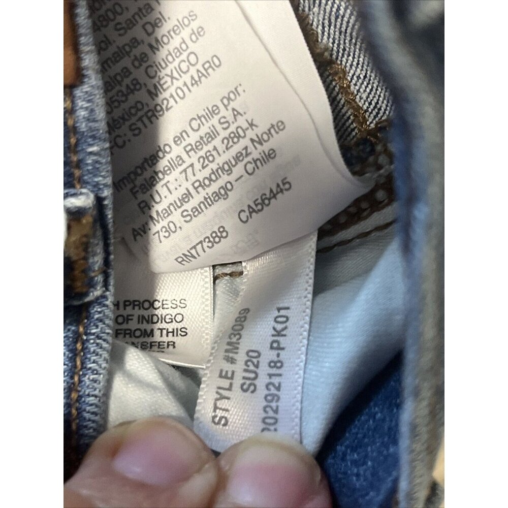 Madewell Blue Denim 9" Mid-Rise Skinny Jeans Womens Casual Medium Wash Size 26 - Picture 12 of 16